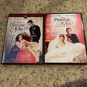 The Prince and Me + The Prince and Me 2 DVDs